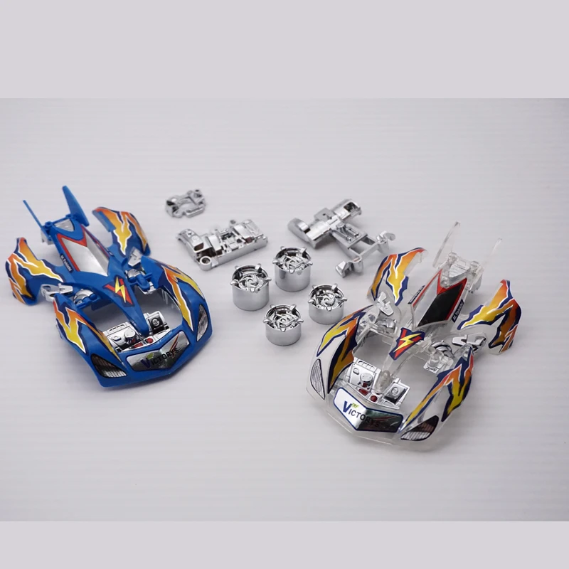 

Self-made tamiya mini 4wd parts spin viper shells blue or clear with electroplated part 1 set 324 store