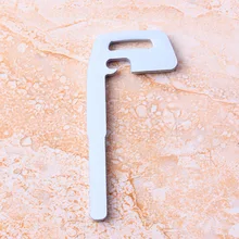 Пульт дистанционного управления вставка автомобиля TOYOTA брелок чистое лезвие ключа вставка заготовка для ключа для 04 год Volvo C30/S40 заготовка аварийная [2 шт.]