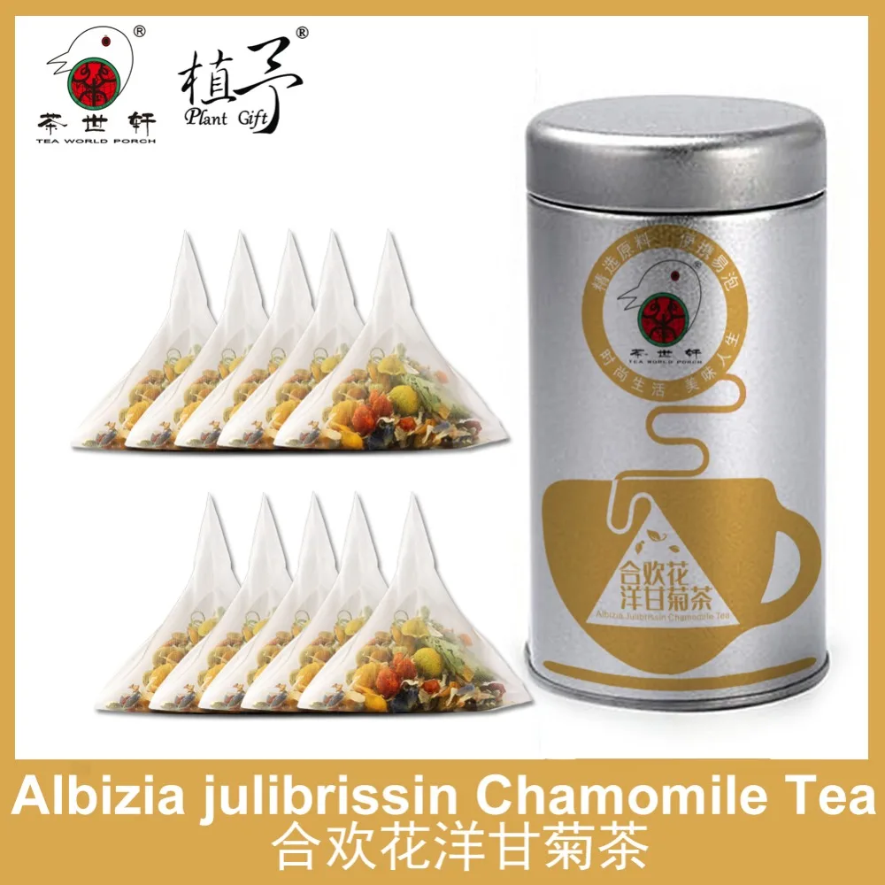 3G*10PCS Albizia Julibrissin Chamomile Lavender Help Sleep Skin Care Mask DIY Raw Materials Tea Bag Remove Dark Circles | Красота и