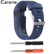 Новинка! Сменный Браслет для часов силиконовый ремешок застежка+ Защитная пленка для браслет FitBit Charge HR Высокое качество Прямая feb23