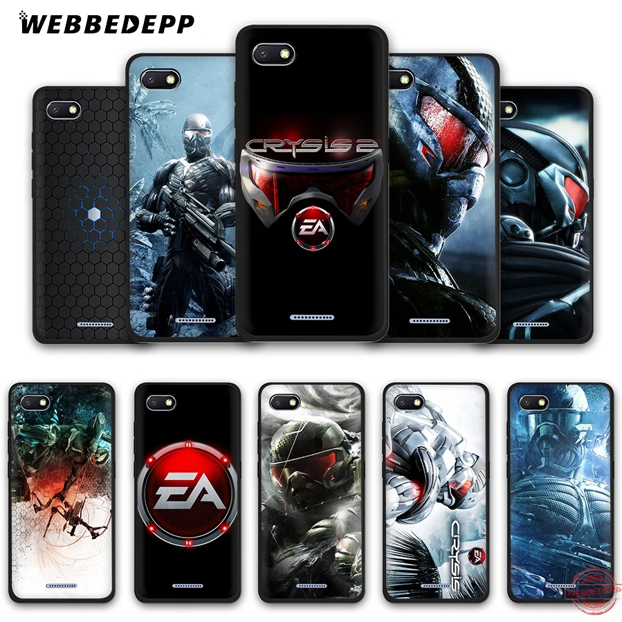 WEBBEDEPP Crysis 3 Мягкая фотография для Redmi Note 8 7 6 5 Pro 4A 5A 6A 4X Plus S2 Go чехлы | Мобильные
