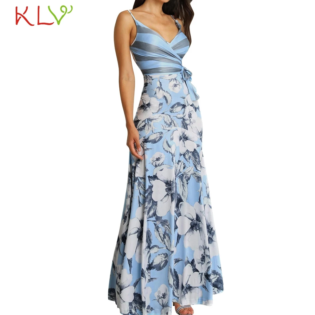 

Dress Women Sexy Floral Print Elegant Casual Summer Long Dress Party Night Cerimonia 2019 Plus Size Vestidos Robe Femme 19Jun17