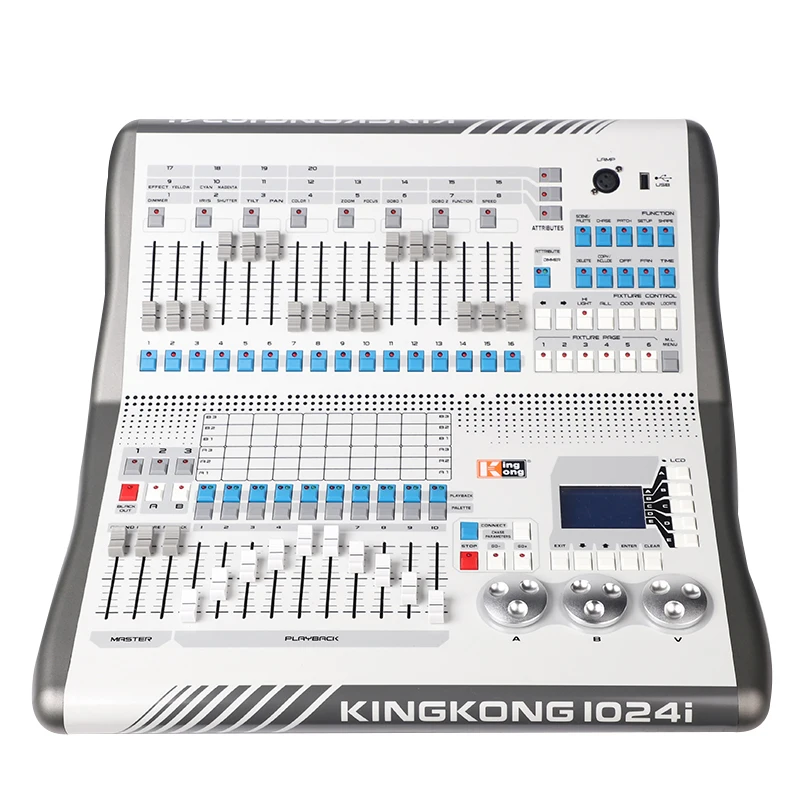 Высокое качество Портативный консольная часть освещение disco dmx1024I контроллер