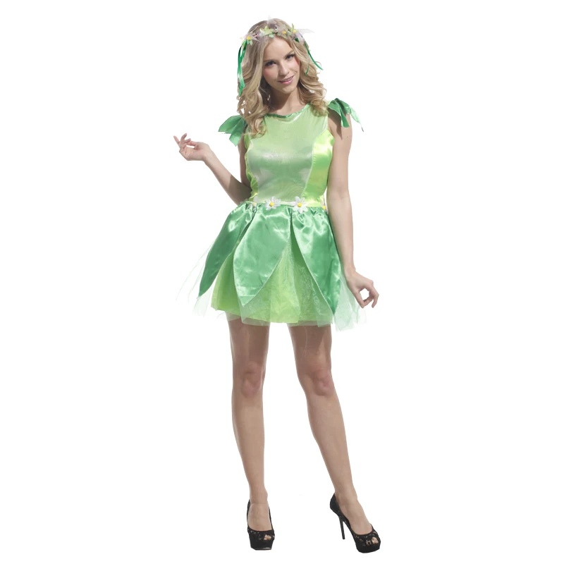 2017 novelties green elf sprite costume leg avenue neverland tinkerbell fancy dress fairy kids adult halloween - Halloween Novelties Wholesale 2017 novelties green elf sprite costume leg avenue neverland tinkerbell fancy dress fairy kids adult halloween - Halloween Novelties Wholesale