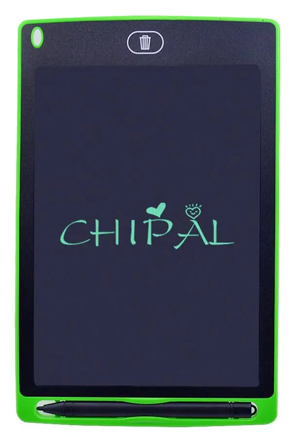 CHIPAL игрушки для рисования ЖК-планшет для письма стираемый планшет электронный безбумажный ЖК-планшет для рукописного ввода детская письменная доска подарки для детей - Цвет: Green Digital Tablet