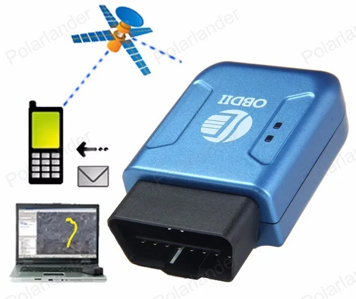 free installation OBD socket anti theft GPS locator alarm accurate location precise