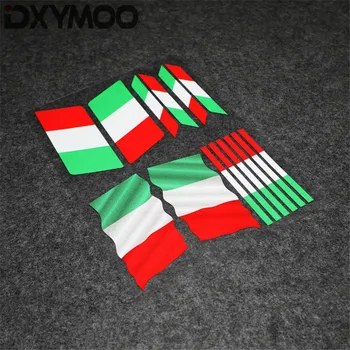 

1 Set Car Styling Vinyl Tape Italy Banner National Flag Motorcycle Sticker Bumpers A4 3M