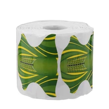 500 шт. ногтей Книги по искусству Акриловые Совет руководство гель Расширение лак для ногтей Инструменты для укладки локон формы для ухода за ногтями