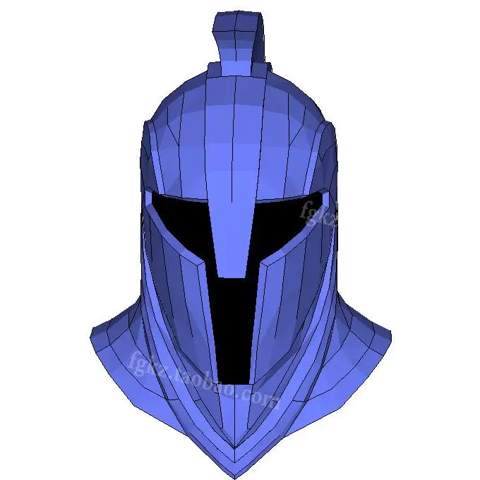Paper Model Star Wars Senate Guard Helmet Casual Puzzle Decoration DIY Handmade font b Toy b