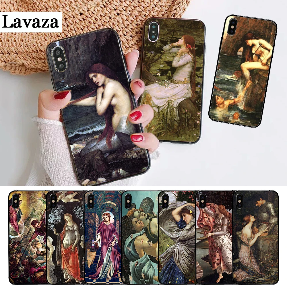 

Lavaza Art Paintings The Birth Of Venus Silicone Case for iPhone 5 5S 6 6S Plus 7 8 X XS Max XR