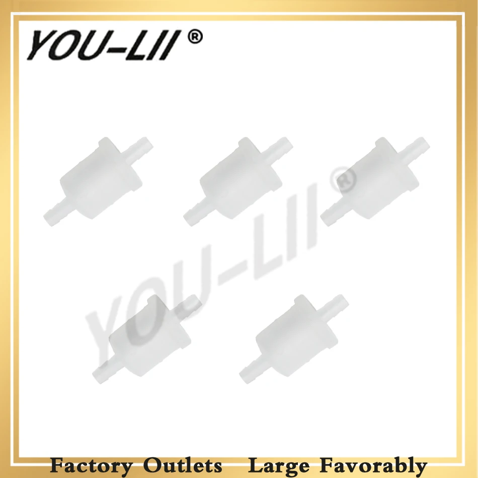 YOULII Новинка 5 шт. 3/12 'ɳ мм Dirt Pit Bike газа топливного фильтра магнит 50 70 90cc 110cc 125cc