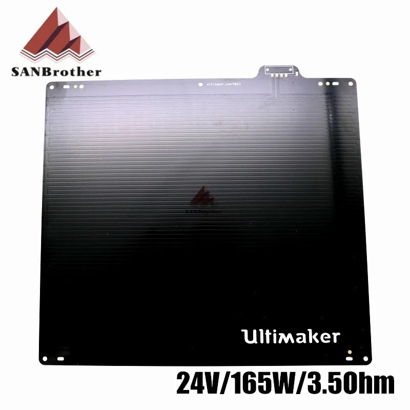 Алюминиевый 3D принтер UM2 Ultimaker 2 + Расширенный стол для печати с подогревом 24 в 165 Ом