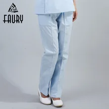 Женская Больничная Рабочая Униформа медсестры доктор брюки медицинская стоматологическая клиника аптека салон красоты длинные брюки лабораторные комбинезоны брюки