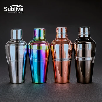 

1pc 500ml Stainless Steel Cocktail Shaker Cocktail Mixer Wine Martini Drinking Japanese Style Shaker Party Bar Tools