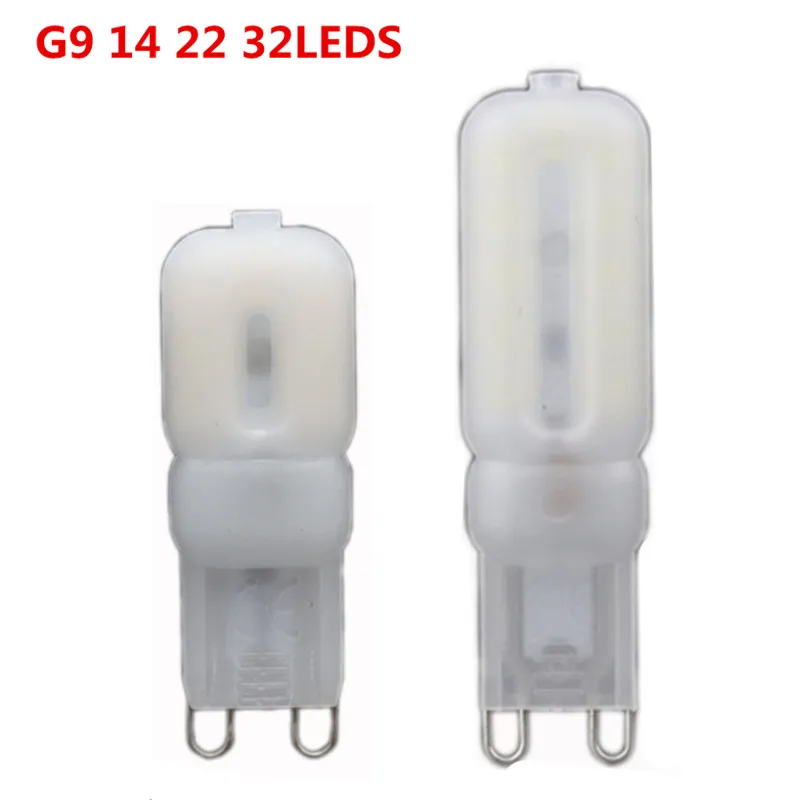 10X Mini 14 22 32 светодиоды G9 Лампа кукурузная лампа SMD2835 220В 230В 240В Светодиодная