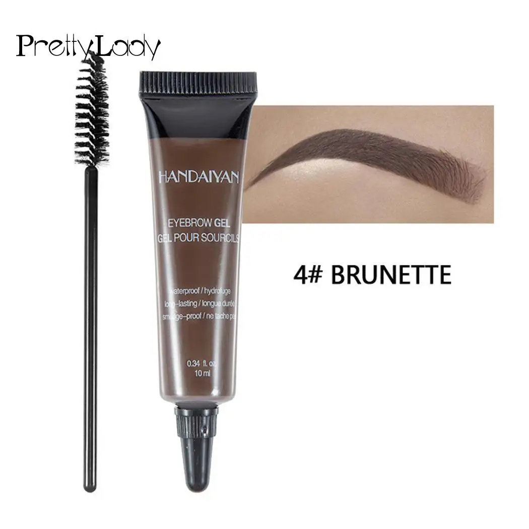 

Lightweight Makeup Waterproof Long-Lasting Eyebrow Gel with Brush