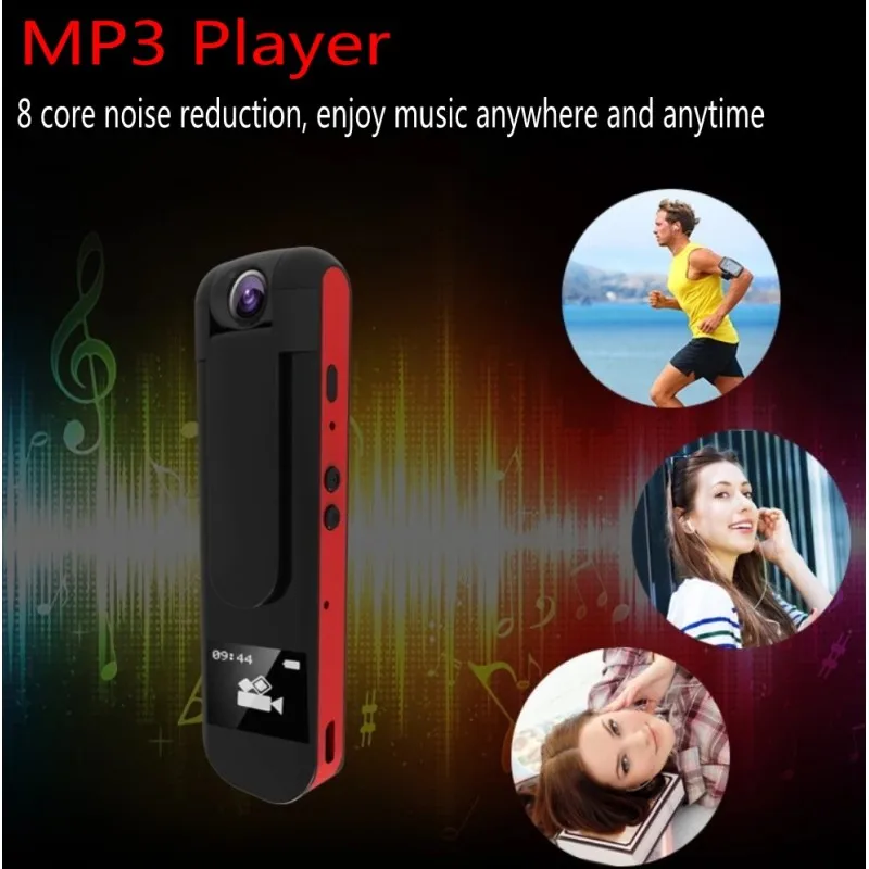 IDV009 мини микро камера HD 1080P видео запись голоса ручка с MP3 плеером 180 градусов