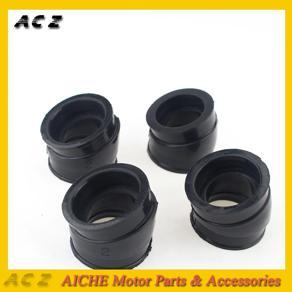 

ACZ Motorcycle 4pcs Carburetors Interface Rubber Carburetor Pad Intake outlet Manifold For Honda CB750 C F K L SC Nighthawk 750