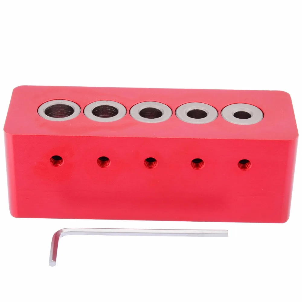 

6/7/8/9/10mm Hole Punching Guide 90 degree Straight Angle Drill Guide Bit Doweling Jig Woodworking Tool