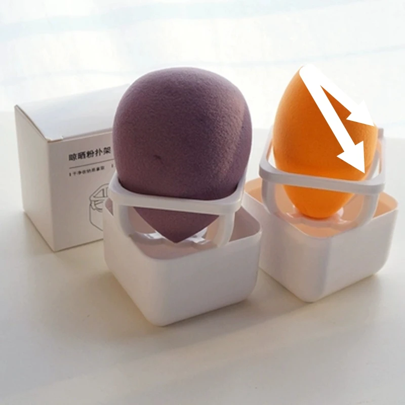 

Beautypapa Beauty Sponge Holder Shelf Power Puff Organizer Stand Sponge Blender Support Powder Puff Display Holder