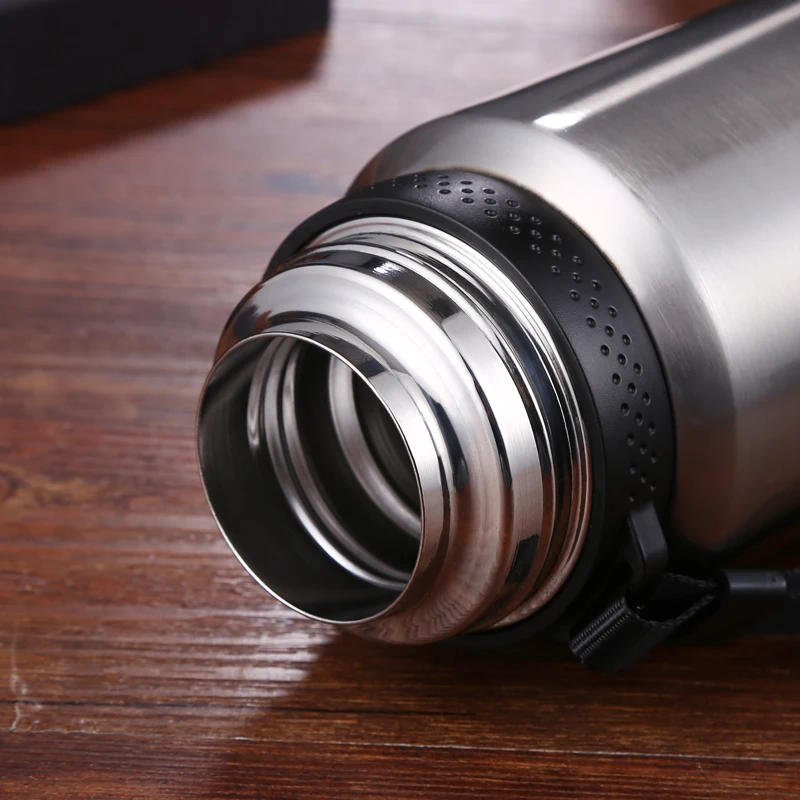 Thermose bottle 304 stainless steel thermal cup sport hiking Gym bottle 1000ml 800ml vacuum flasks thermal bottle  (2)