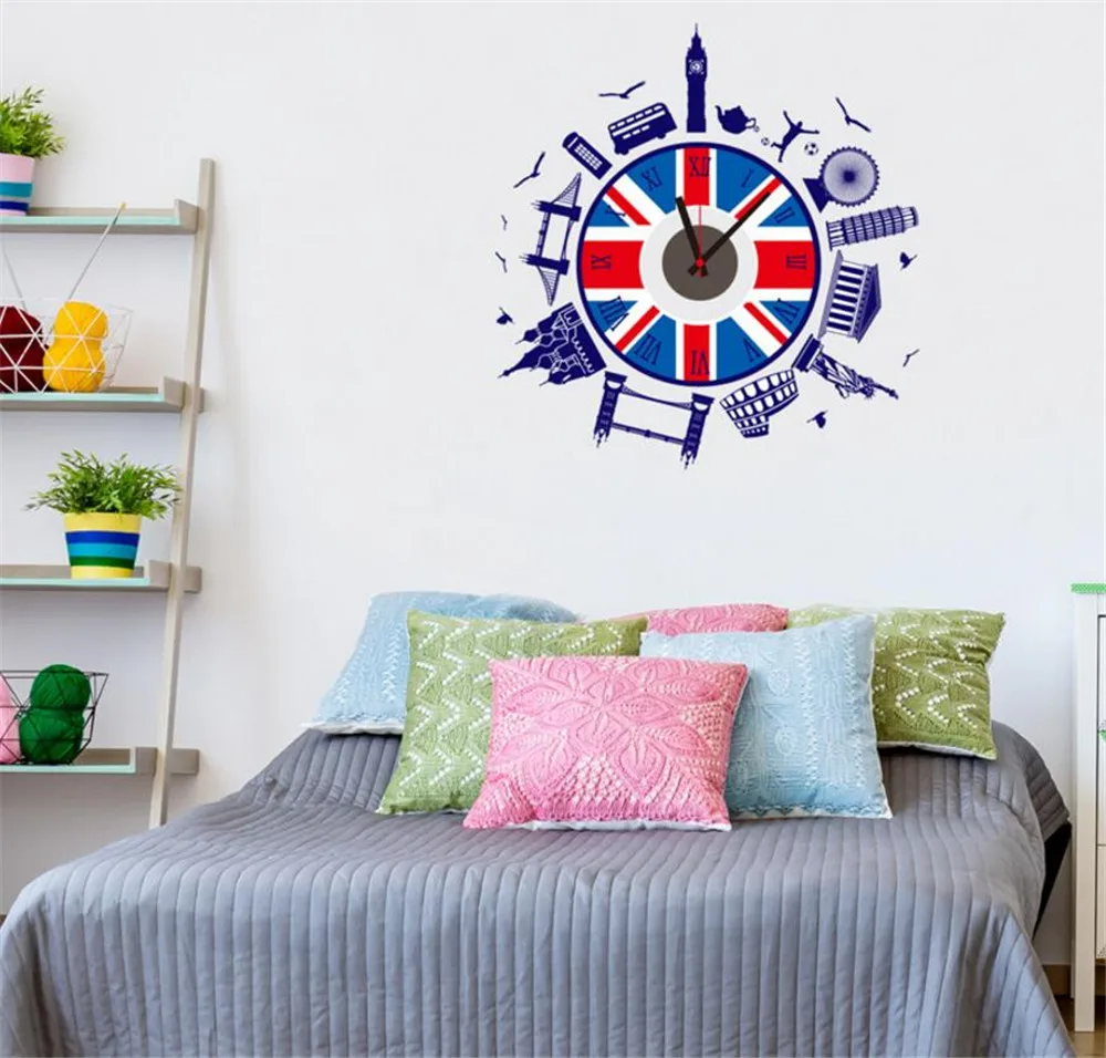 Originality Wall Clock Cartoon Design Silent Children Living Room Bedroom Hanging Clocks Home Decoration | Дом и сад