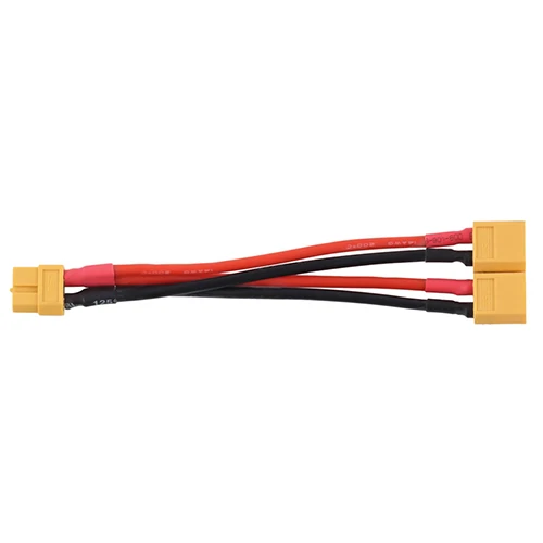 XT60 Dual Extension Y Splitter Parallel Battery Connector Cable For DJI Phantom 5JAS