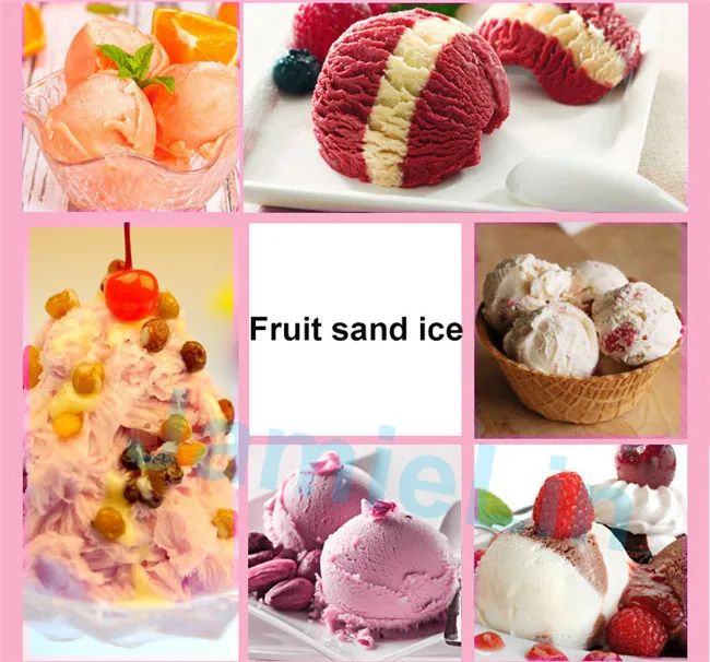fruit sand ice maker