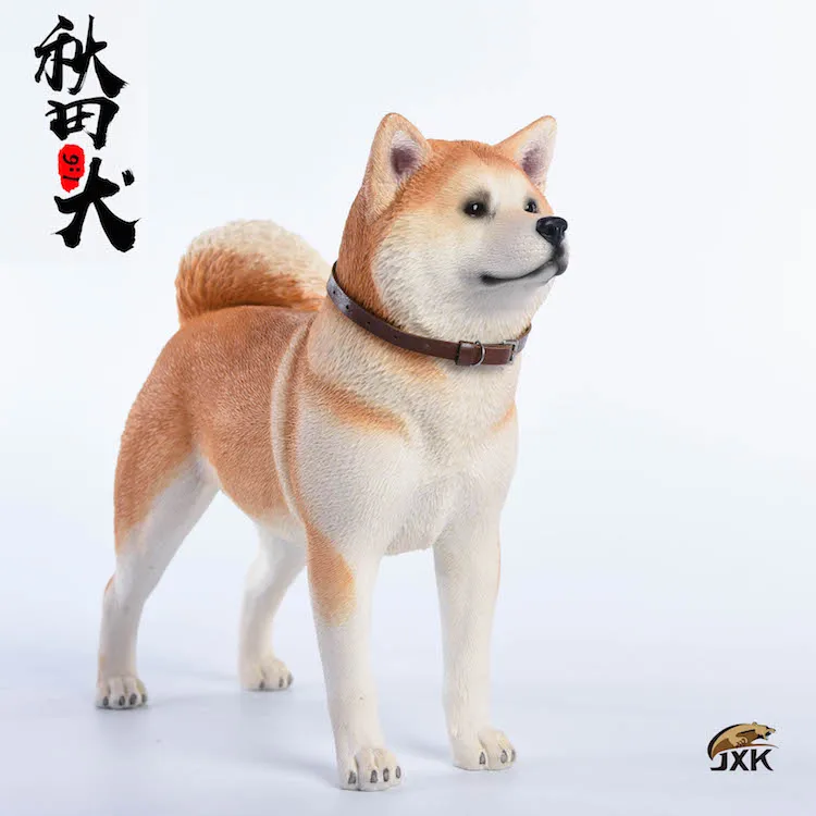 Коллекция 1/6 масштаб рабочая модель собаки японская Акита Jxk007A/B/C с воротником аниме статуя для 12 дюймов фигурка