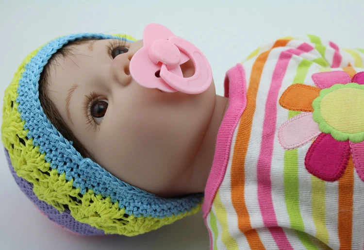 Dolls Accessories 2 Pcs/lot Tiny Pacifier Dummy For Reborn Baby Dolls