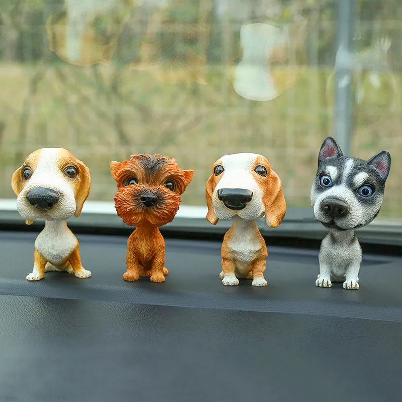 

Hot-selling Car Decoration Gadget Fancy Dogs Desk Accessories Shaking Head World Dog Birthday Christmas Gift L3015