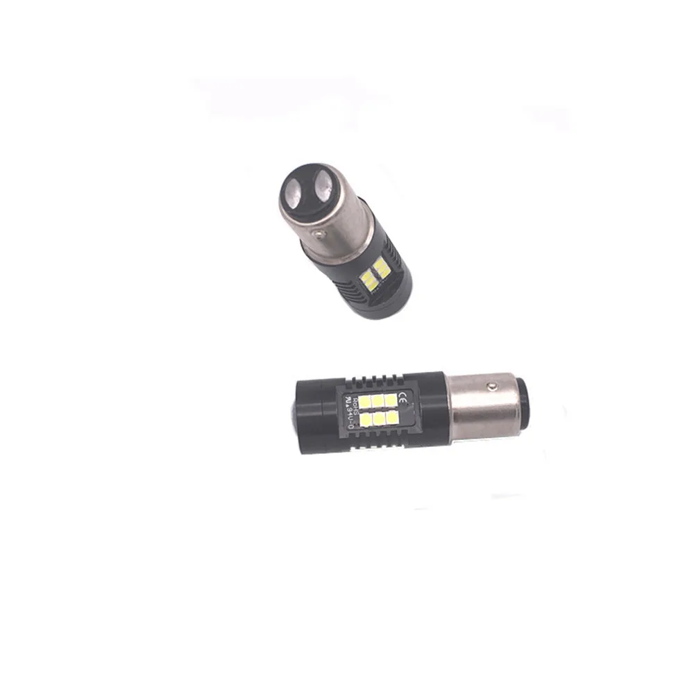 2Pcs 1157 BAY15D Led Bulb P21 5W 21 3030SMD Auto Leds Bulbs Brake Tail Lamp Car