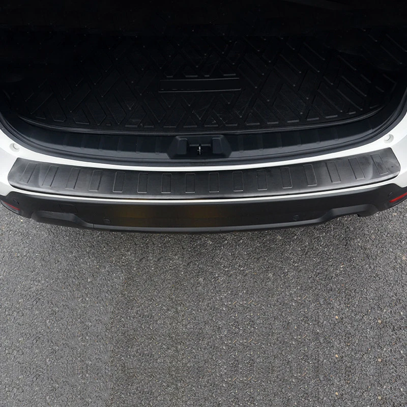 

Inner&Outer Rear Boot Bumper Plate Protector Molding Trim 2pcs Stainless Steel For Subaru Forester 2019