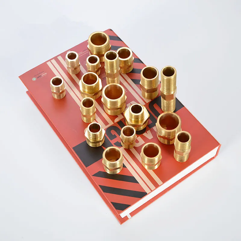 Латунный фитинг для сосков с шестигранной резьбой фитинги труб 1/8 &quot1/4&quot 3/8