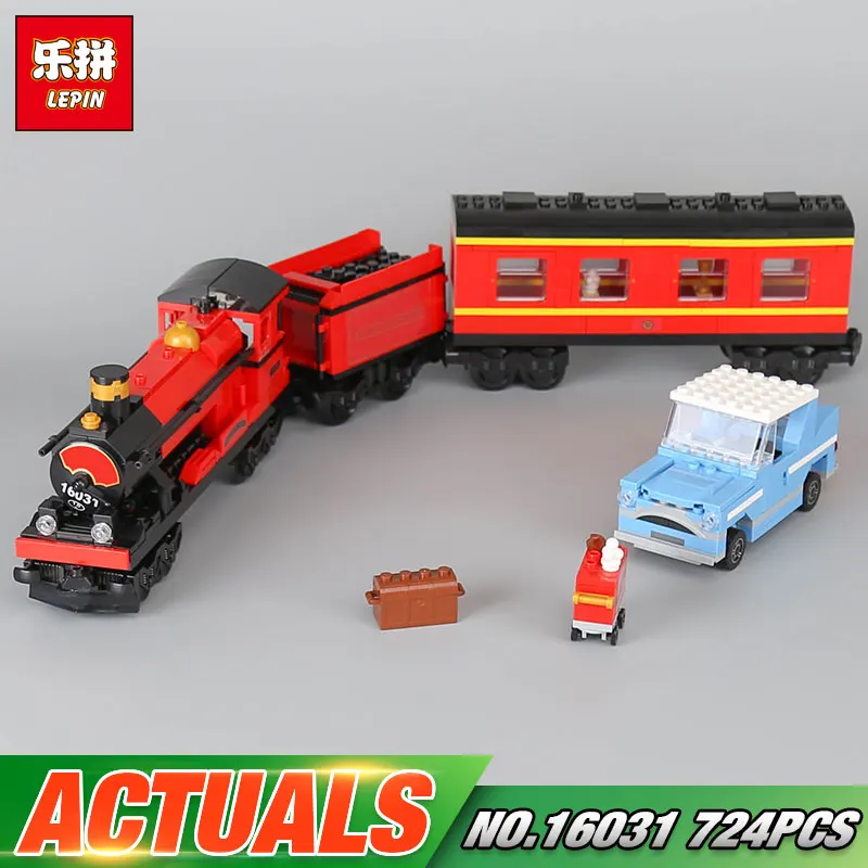 

Lepin 16031 Funny Toys 724Pcs Movie Series The Hogwarts Express Set 4841 Building Blocks Bricks Educational Toys As Model Gifts