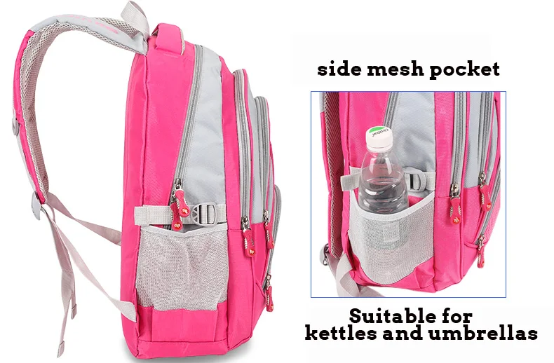 RUIPAI нейлоновые детские школьные сумки фирменный дизайн школьные сумки для девочек-подростков мальчиков детские рюкзаки унисекс школьный рюкзак