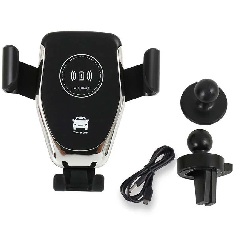10 Вт Qi автомобильное беспроводное зарядное устройство для iPhone Xs ...