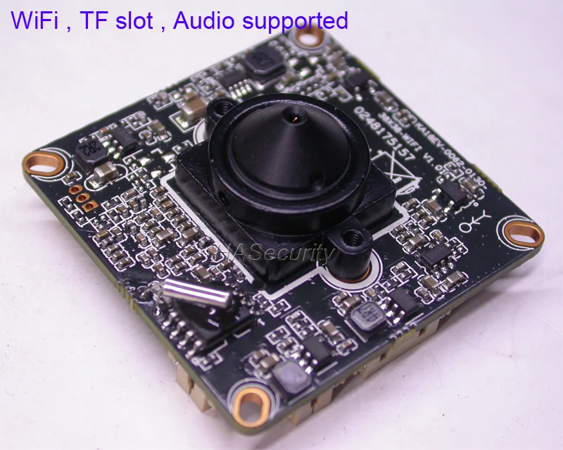 Wi Fi 3 7 мм объектив 720 P 1/4 &quotSOi H62 CMOS сенсор Hi3518EV200 CCTV ip камеры печатной плате Модуля +