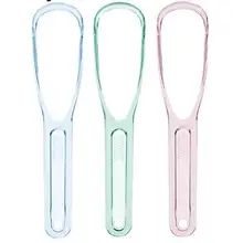 10 шт. удобный и практичный пластиковый скребок для языка Очиститель для пальто уход за полостью рта