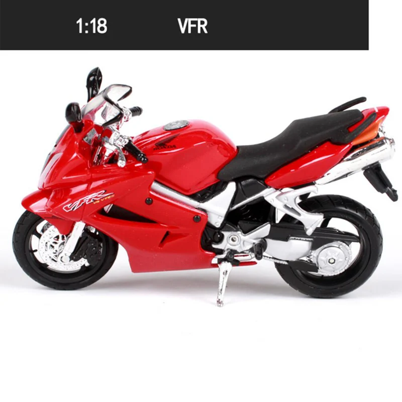 Maisto 1:18 Scale Motorcycle Toy Alloy Motorbike VFR CBR600RR CRF450R Collectible Model Toys Cars Gift - Цвет: VFR