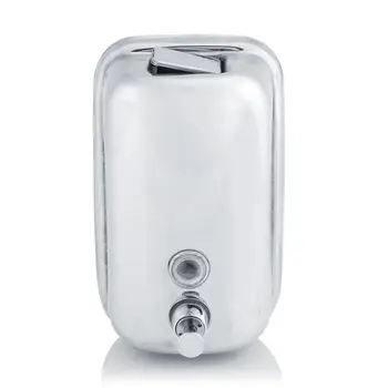 

800/1000ML Bathroom Liquid Soap Dispenser Stainless Steel Hand Shampoo Pump Sanitizer Shower Lotion Dispenser Wall Mounted