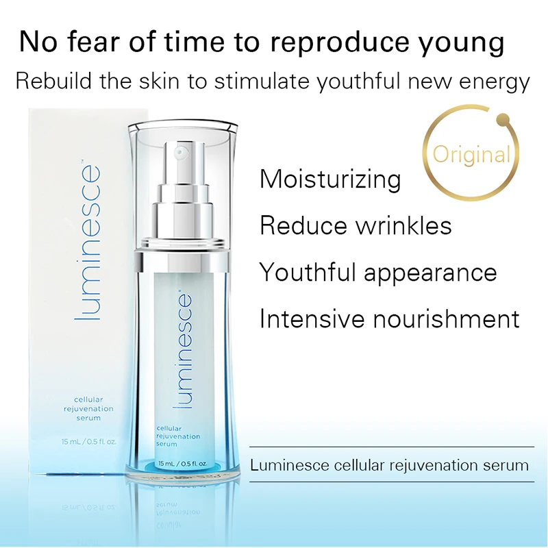 

Original instantly jeunesse luminesce Cellular Rejuvenation Serum argireline instantly ageless creme anti wrinkle scars 15ml