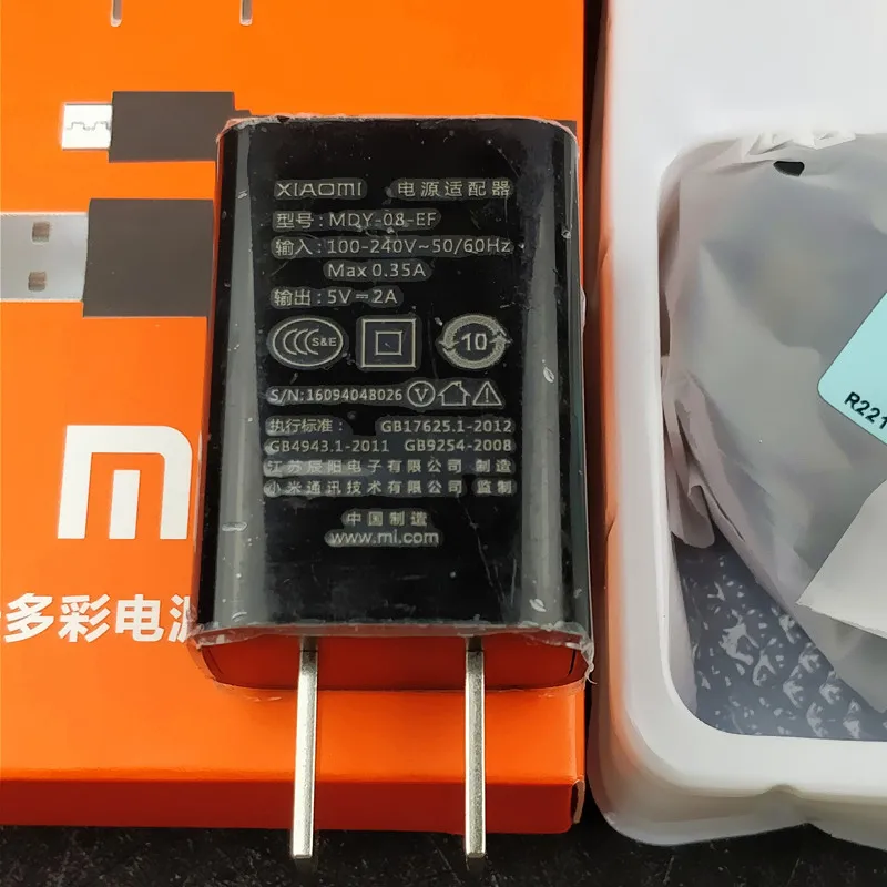 Оригинальный xiaomi redmi 6a зарядное устройство 5v2a кабель micro usb Путешествие стены