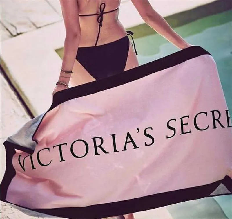 VS Towel Victoria Secret Pink Beach Bikini Swimwear Shower Microfiber 70*140cm 