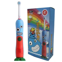 Newest Children Cartoon Pattern Electric Toothbrush Oral Hygiene Electric Massage Teeth Care Kids Toothbrush Cleanser TB-1042