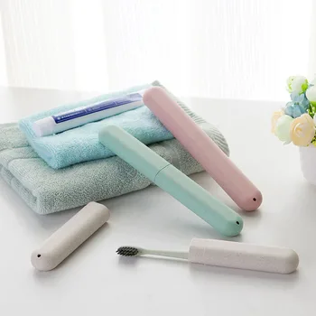 

Portable Kids Toothbrush Storage Box Travel Toothbrush Holder Case Camping Anti-Bacterial Toothbrush Cover