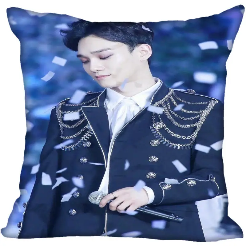 Наволочки шелковые с принтом Kpop EXO Chen 40x40 см 35x35 см|Наволочка| |