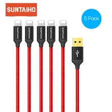 5pcs/lots Suntaiho USB Charger for Apple Phone 25cm/90cm/1.8m/2.6m for iPhone X 8 7 6 6s Plus 8pin Data Mobile Phone Cables 5pcs/lots Suntaiho USB Charger for Apple Phone 25cm/90cm/1.8m/2.6m for iPhone X 8 7 6 6s Plus 8pin Data Mobile Phone Cables
