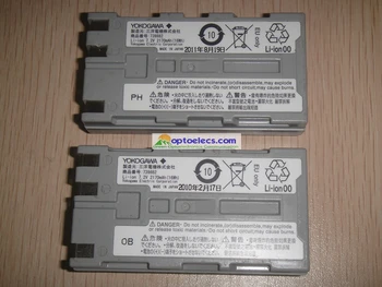 

DHL Free Shipping 2pcs per lot Original Battery for Yokogawa AQ1200 AQ1200A AQ1200B AQ1200C AQ1205A AQ1205E OTDR 7.2V 2170mAh