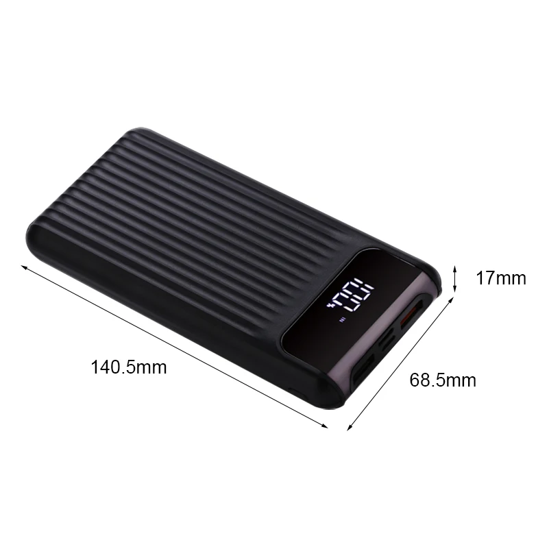 Для Xiao mi power Bank 10000 мАч портативное зарядное устройство Поддержка QC3.0 Dual USB mi внешний аккумулятор 10000 для мобильного телефона power Bank